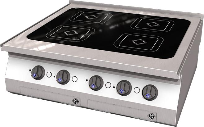 MKN Kooktafel Inductie 4 Zones