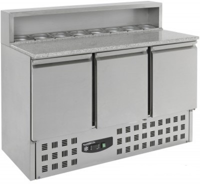 Pizzawerkbank 3 deuren