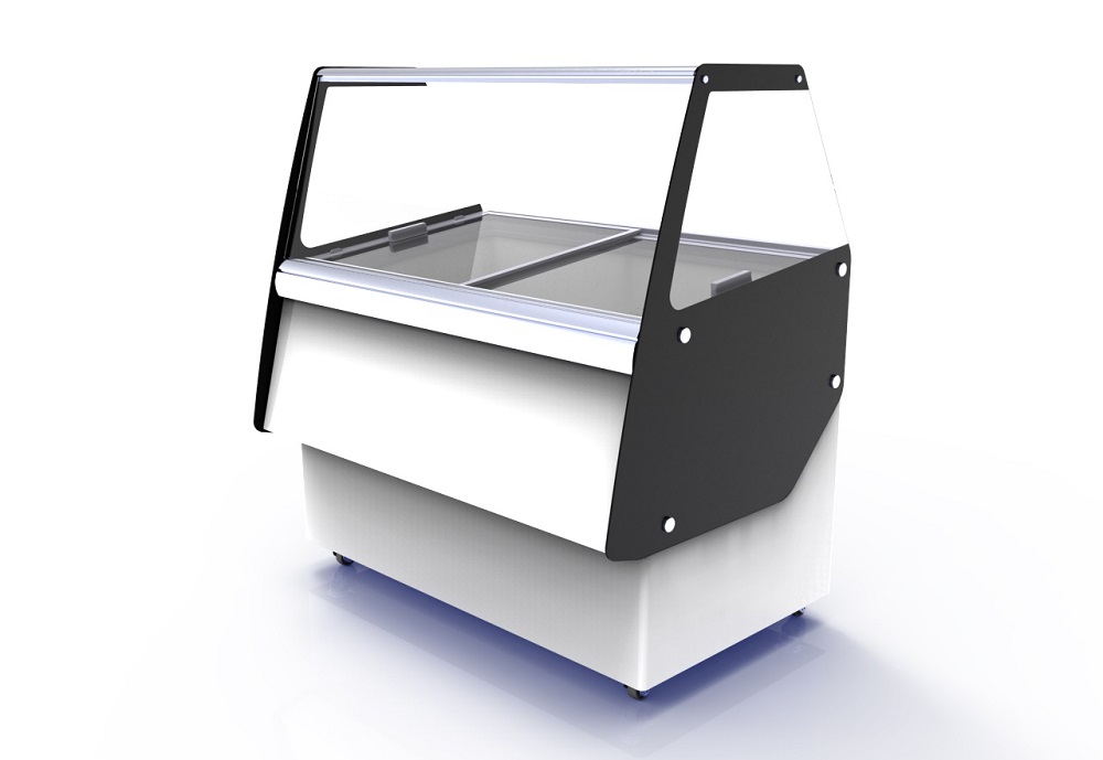 Schepijsvitrine Ibiza 8x5L Schepijsvitrine Ibiza 8x5L