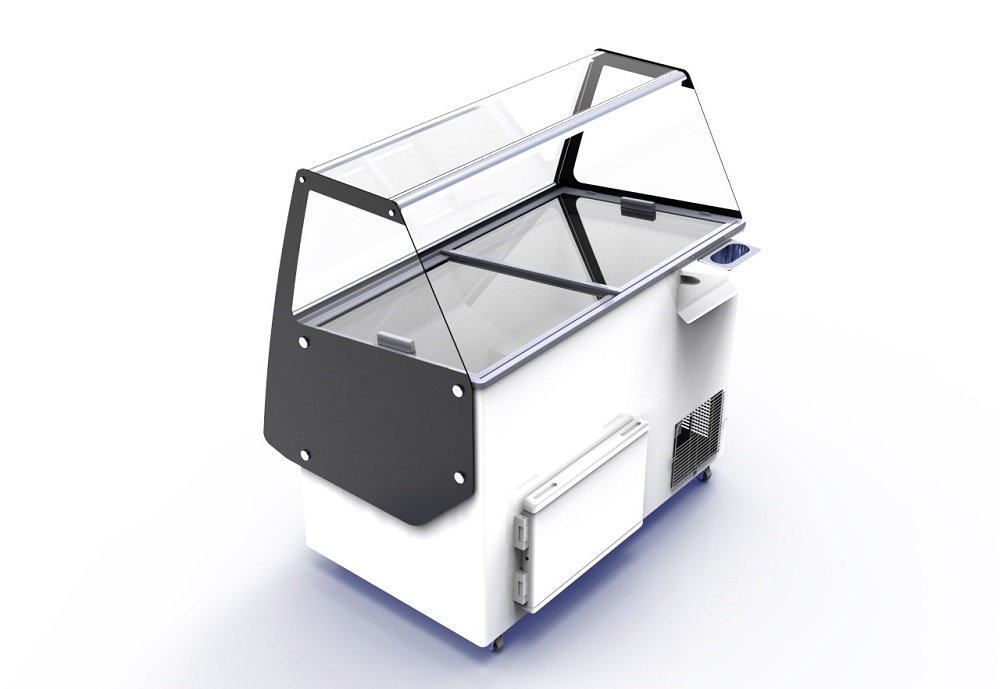 Schepijsvitrine Ibiza 8x5L Schepijsvitrine Ibiza 8x5L