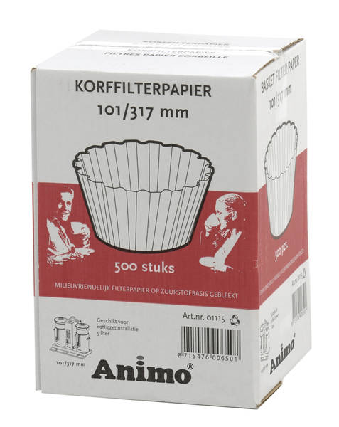 Koffiefilter Cup 101/317mm 500st Koffiefilter Cup 101/317mm 500st