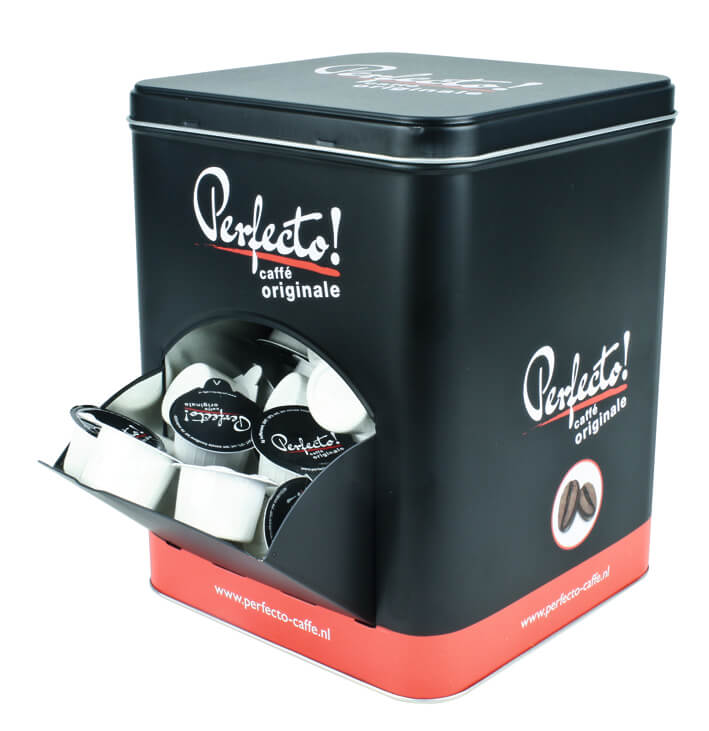 Perfecto Uitgifteblik met klep Perfecto Uitgifteblik met klep