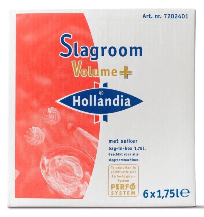 Gesuikerde Room 6x1,75L BIB Gesuikerde Room 6x1,75L BIB