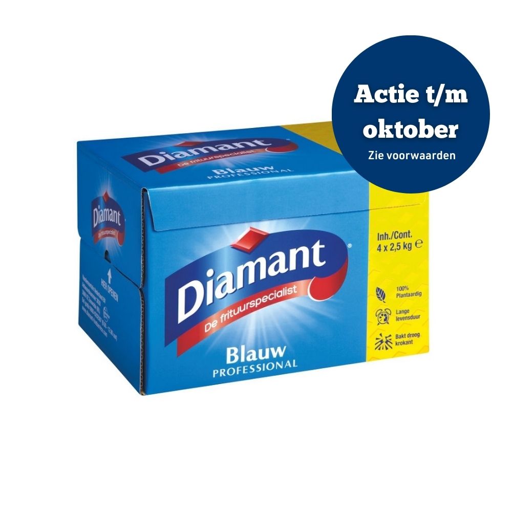 Diamant Frituurvet Vast Blauw 10kg Diamant Frituurvet Vast Blauw 10kg