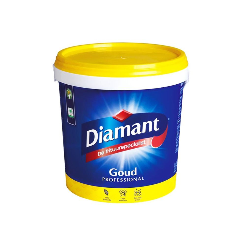 Diamant Frituurvet Vloeib Goud 10L