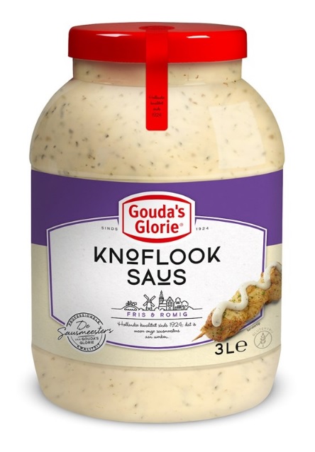 GG Knoflooksaus Bokaal 3x3L