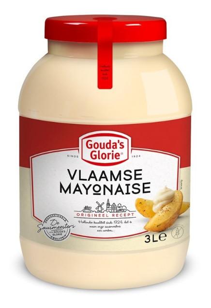 GG Vlaamse Mayonaise Bokaal 3x3L
