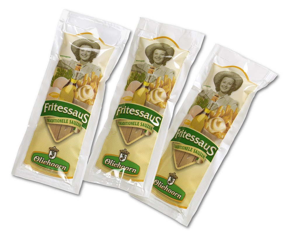 Oliehoorn Fritessaus sachets 35% GL Oliehoorn Fritessaus sachets 35% GL