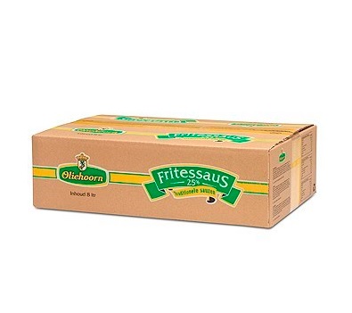 Oliehoorn Fritessaus 25% 8L