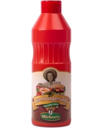 Oliehoorn Hamburgersaus 900ml