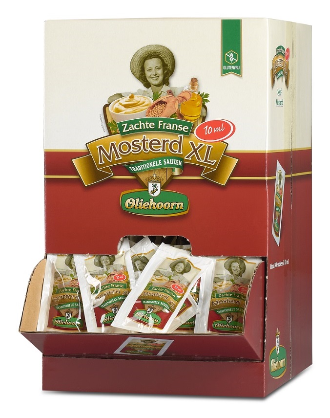 Oliehoorn Mosterdsachets XL 300x10g Oliehoorn Mosterdsachets XL 300x10g