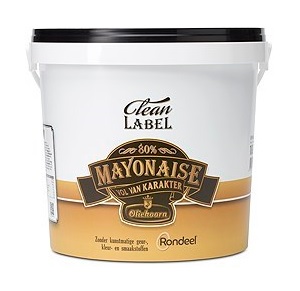 Oliehoorn Mayo 80% Clean Label 10L