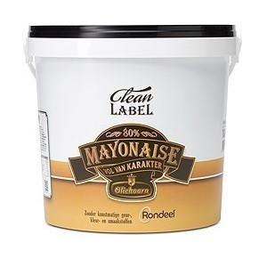 Oliehoorn Mayo 80% Clean Label 10L