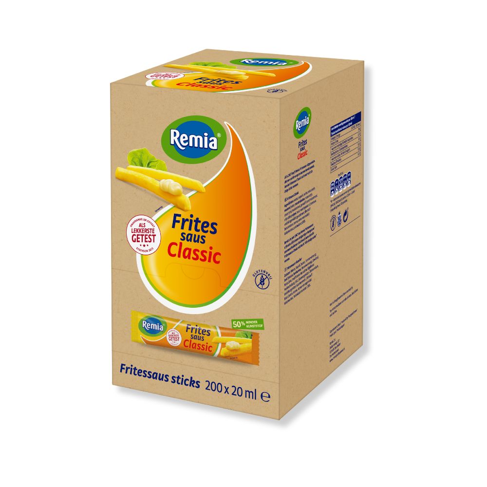 Remia Fritessaus Sachets 200x20ml Remia Fritessaus Sachets 200x20ml