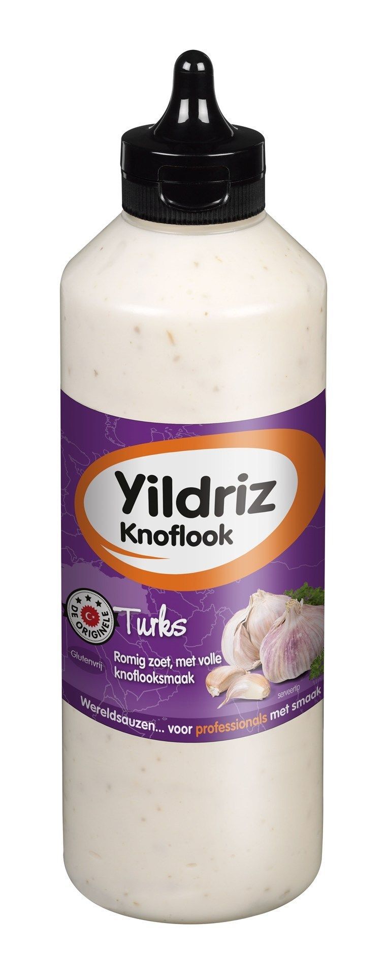 Yildriz Turkse Knoflooksaus 535ml Yildriz Turkse Knoflooksaus 535ml