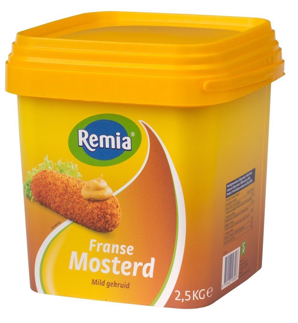 Remia Franse Mosterd VK 2,5kg Remia Franse Mosterd VK 2,5kg