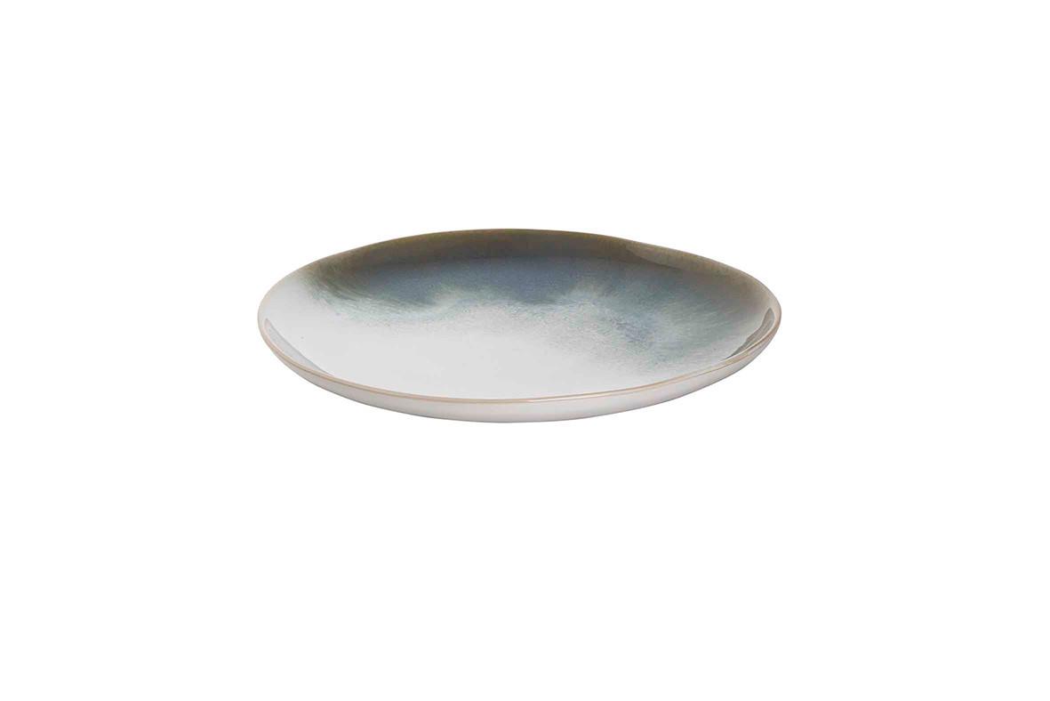 Quartzo Bord 28,5cm Wit/groen Quartzo Bord 28,5cm Wit/groen