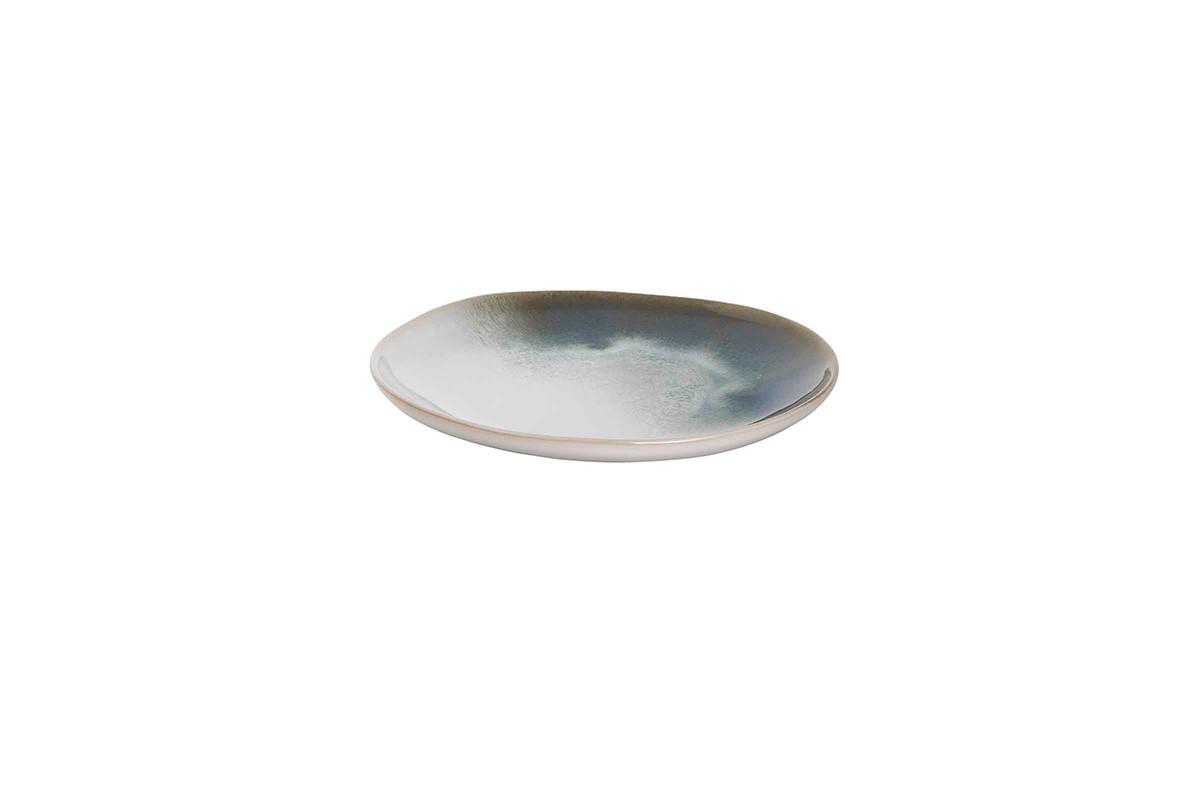 Quartzo Bord 22cm groen/Wit
