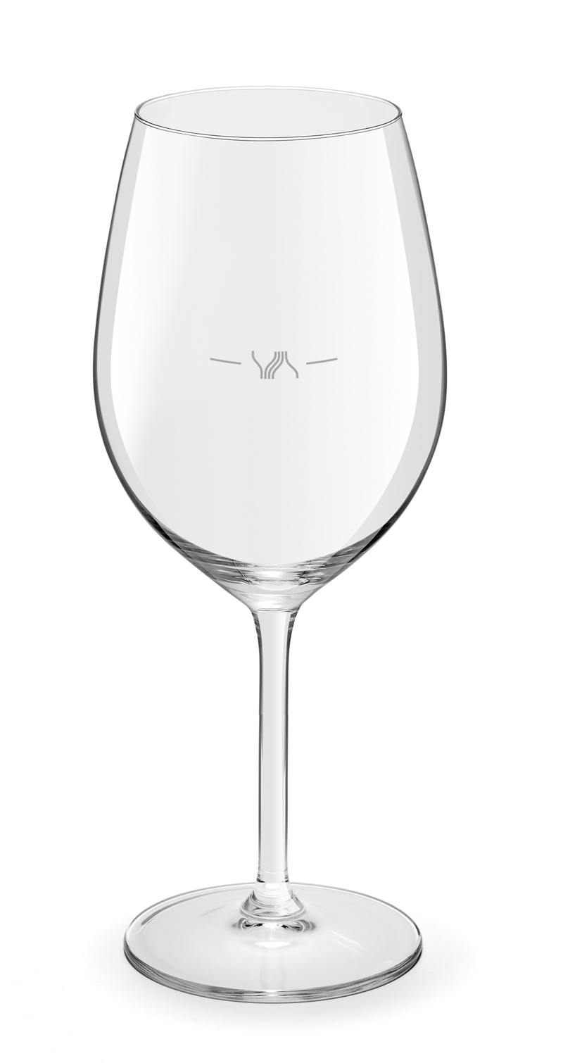 Esprit du Vin Wijnglas 32cl+maatstr