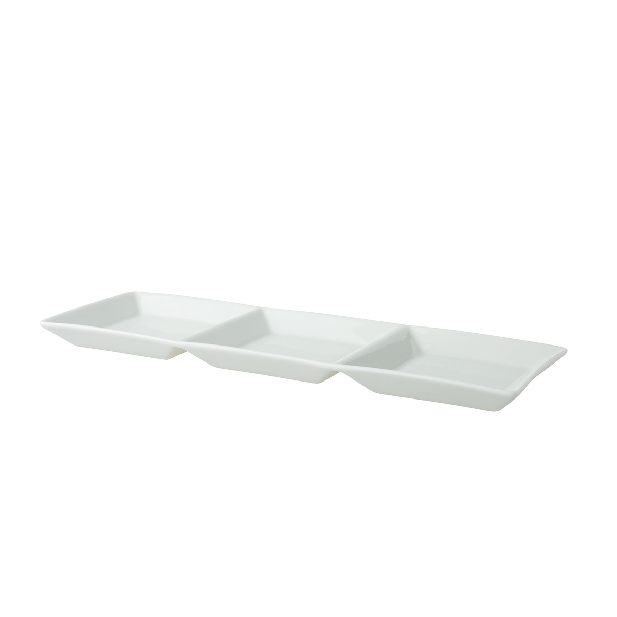 Schaal 32x10cm 3-vaks Yoga Fancy Schaal 32x10cm 3-vaks Yoga Fancy