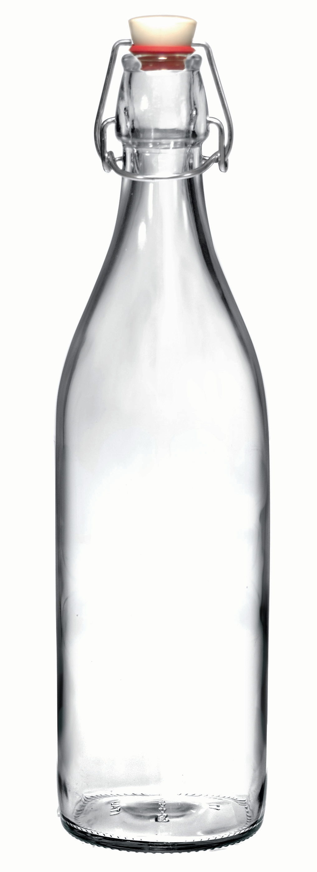Fles 1L met beugel Giara