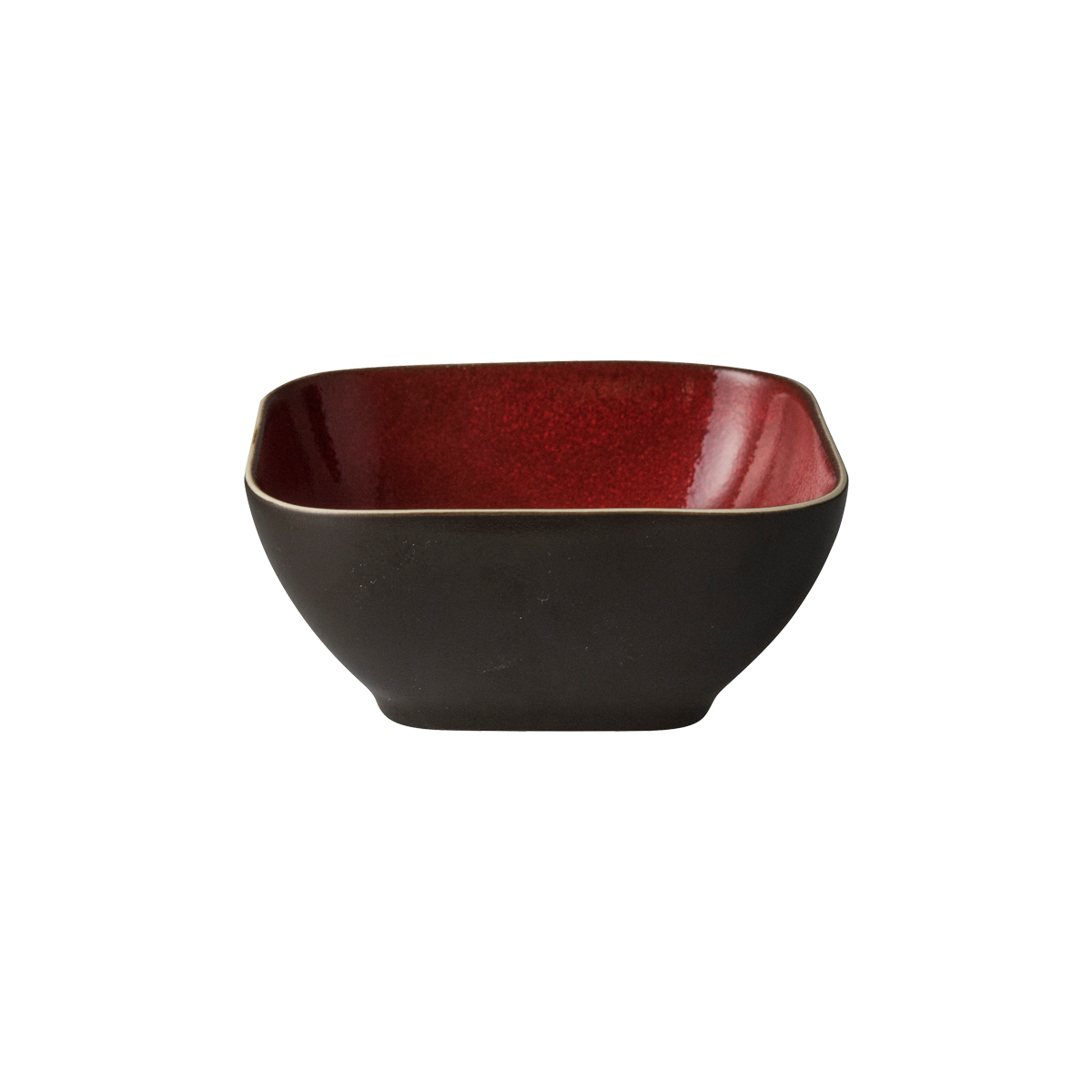 Lava Schaal 12cm Rood/Bruin Lava Schaal 12cm Rood/Bruin