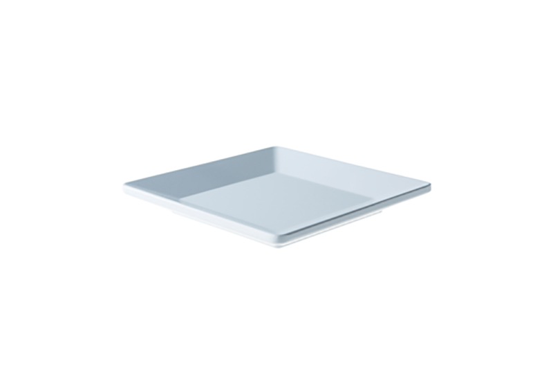 Bord 15,2cm 2cmHoog Wit Melamine Bord 15,2cm 2cmHoog Wit Melamine