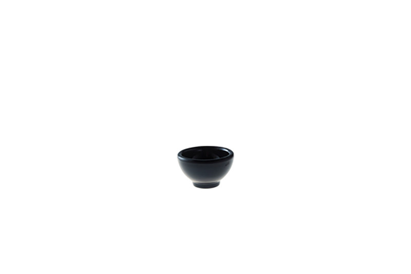 Kom 6cm 3,5cm Hoog Zwart Melamine