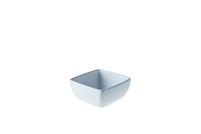 Schaal 9x3,5cm Wit Melamine