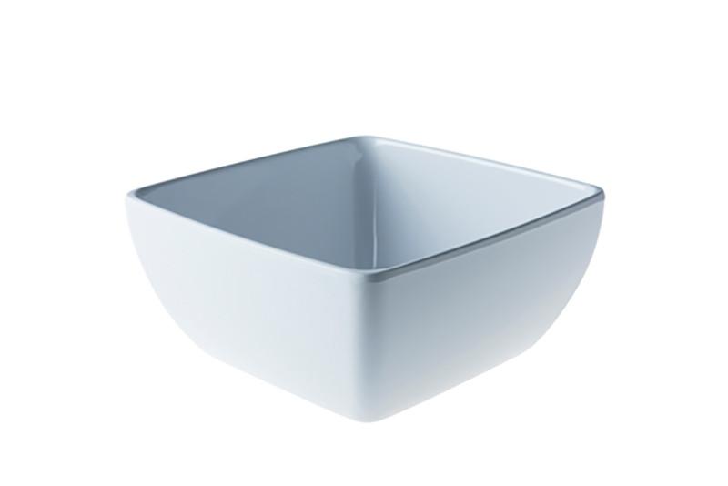 Schaal 19cm 9cmHoog Wit Melamine