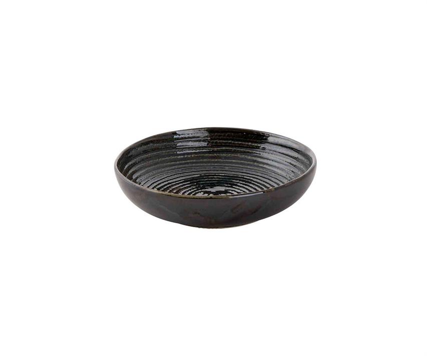 Metallic Bord Diep 15cm Coupe groen