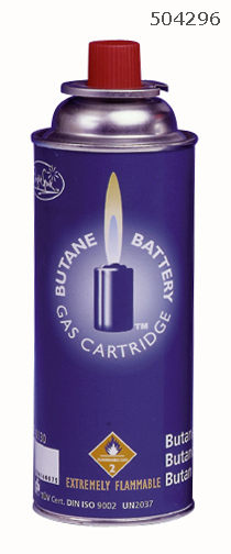 Koksbrander gasfles brandduur 2uur