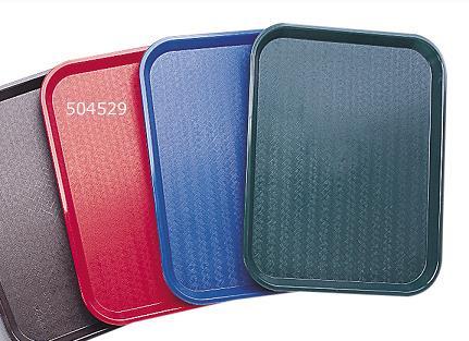 Dienblad 41,5x31cm Antislip Rood