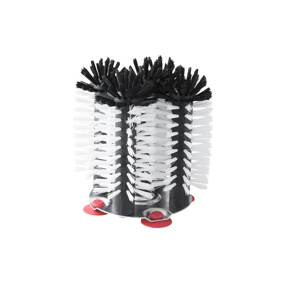 Spoelborstel 5-delig metalen plaat