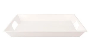 Dienblad 41x30cm m/5cm Rand Wit Dienblad 41x30cm m/5cm Rand Wit