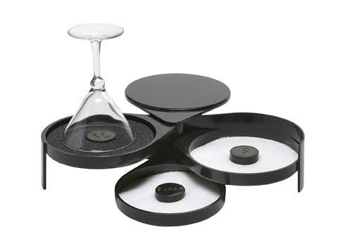 Glas rimmer kunststof Zwart Glas rimmer kunststof Zwart