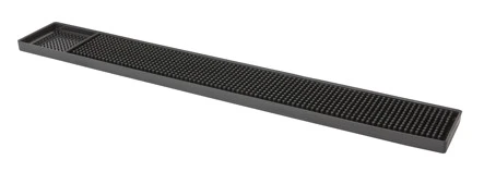 Barmat 60x8cm Zwart rubber