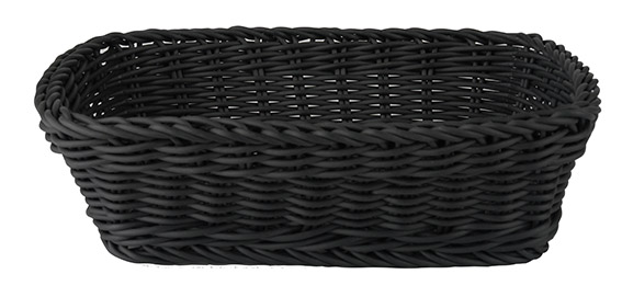 Mand 31x21cm  Zwart Mand 31x21cm  Zwart