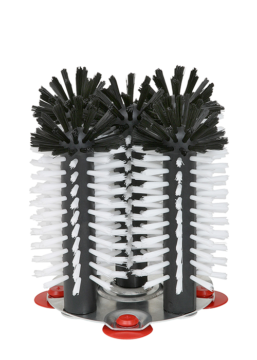 Spoelborstel 5-delig 18cm Alu voet