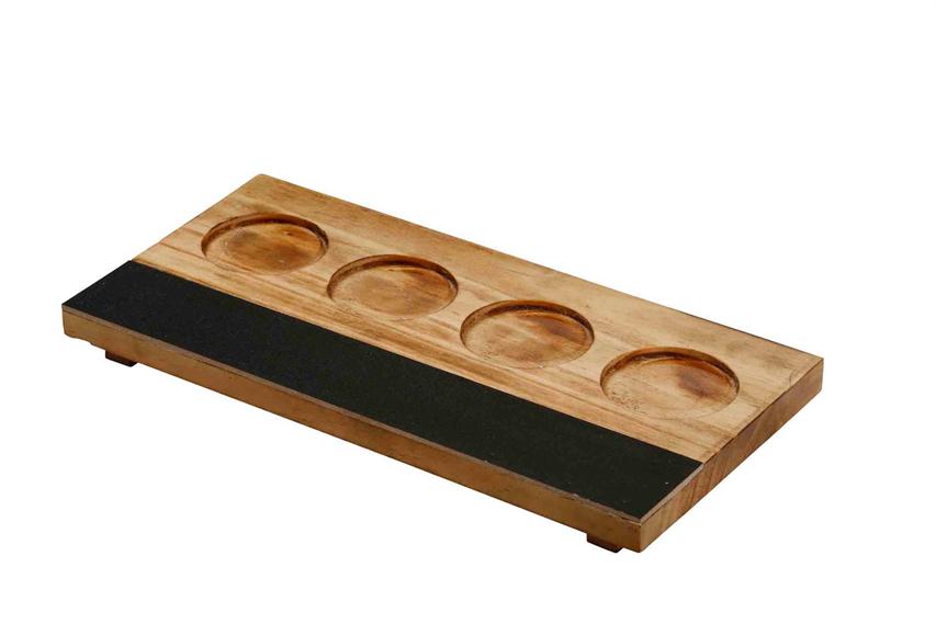 Proeverij display hout Proeverij display hout