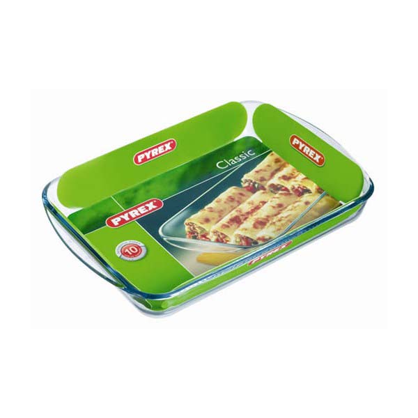 Ovenschaal 40x27cm helder Pyrex