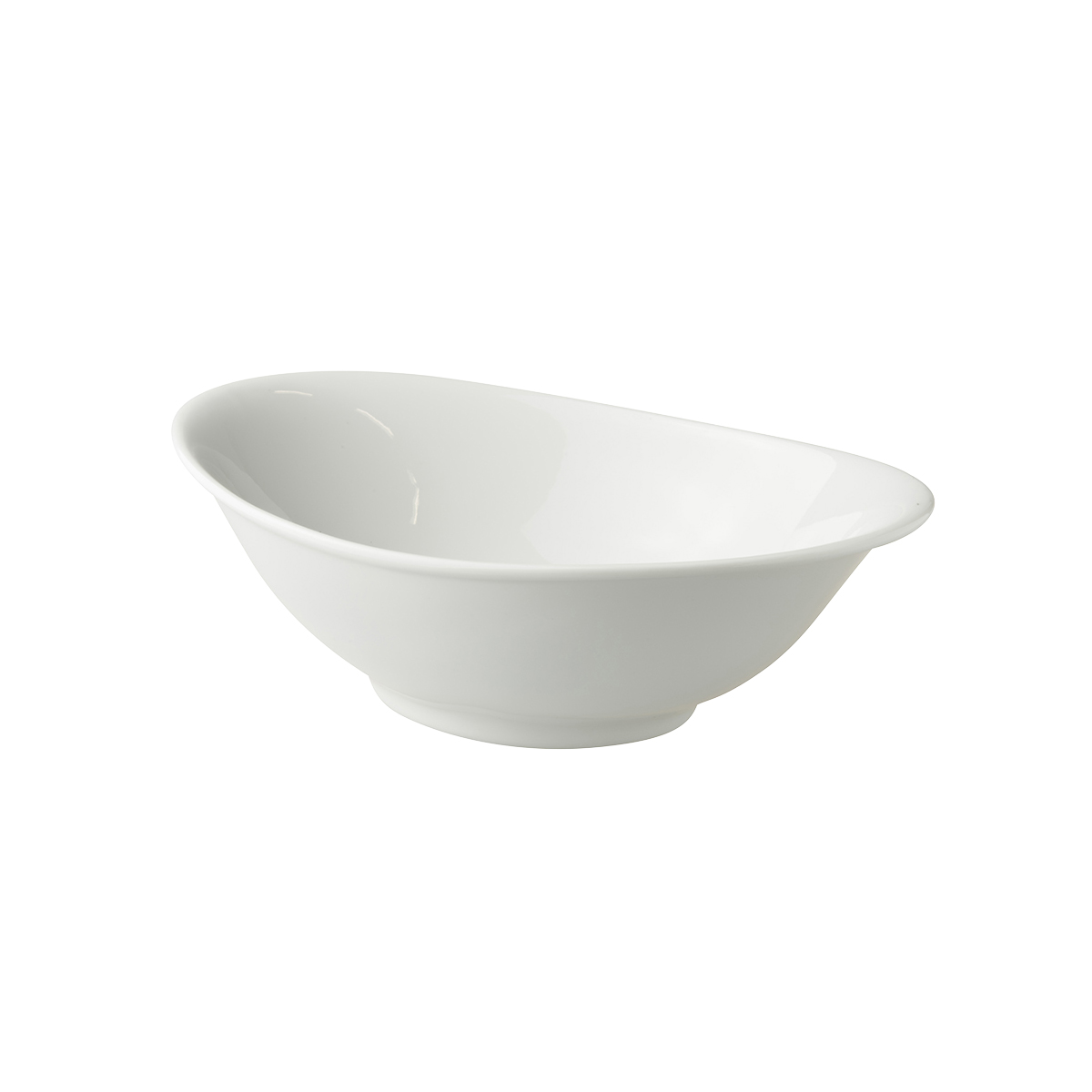 Schaal 25x16cm Ovaal White Delight