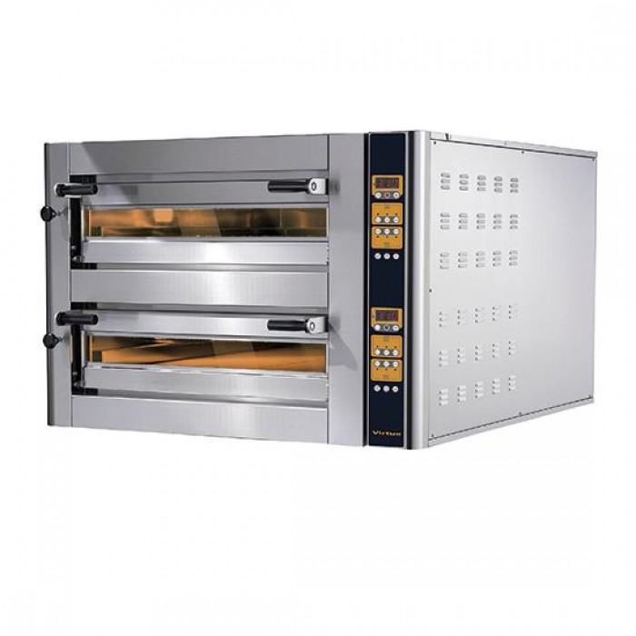 Pizzaoven dubbel 2 x 4 Ø35cm