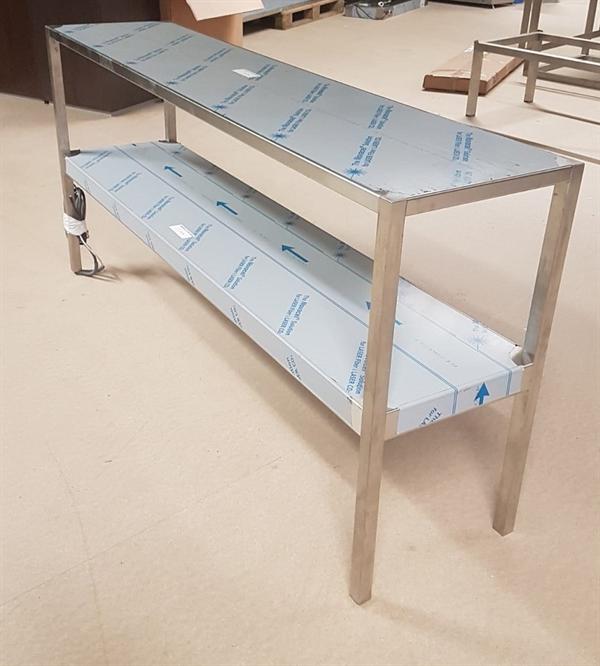 Maatwerk RVS Etagere Maatwerk RVS Etagere