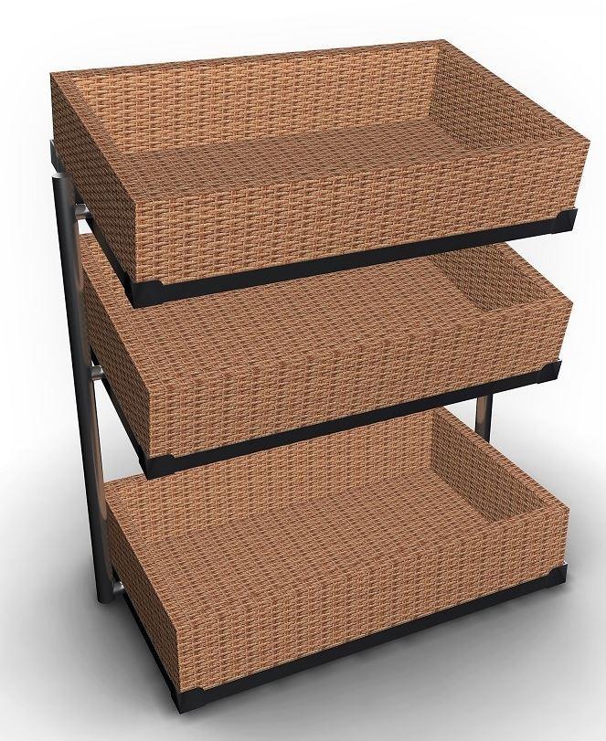 Broodmanden Etagere 3 Niveau Broodmanden Etagere 3 Niveau