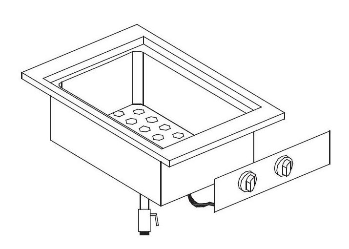 Bain-marie 1/1 GN