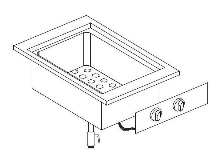 Bain-marie 1/1 GN