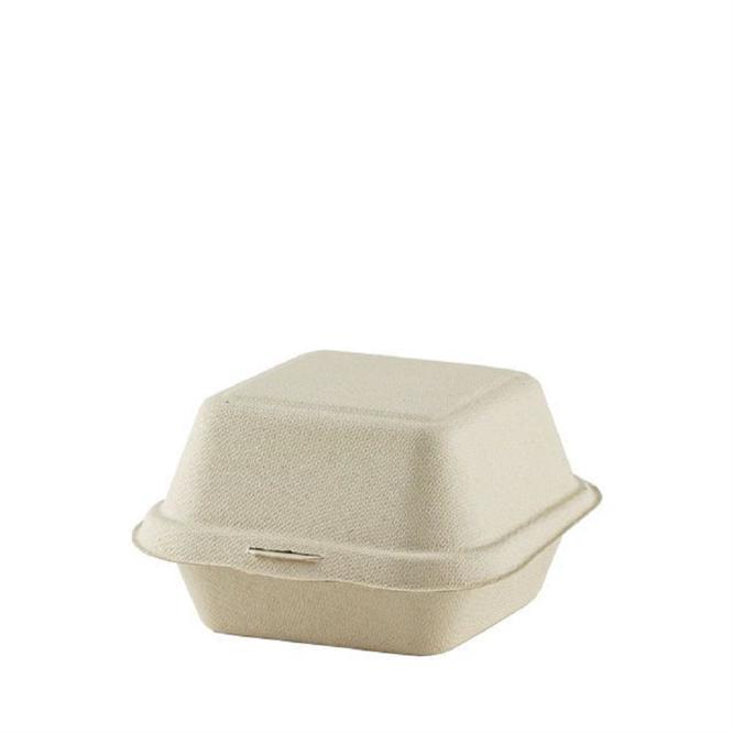 Hamburgerbox Suikerriet 12x12x7cm