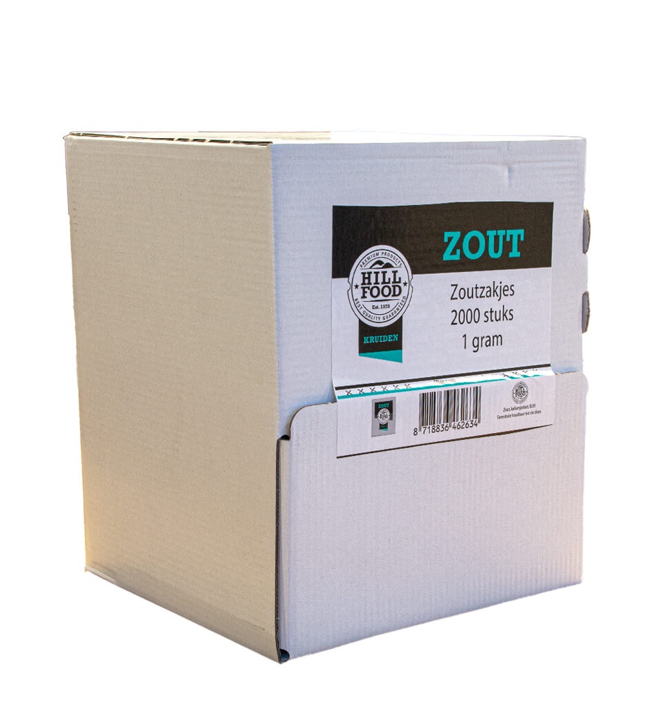 Hillfood Zoutzakjes 1g Hillfood Zoutzakjes 1g