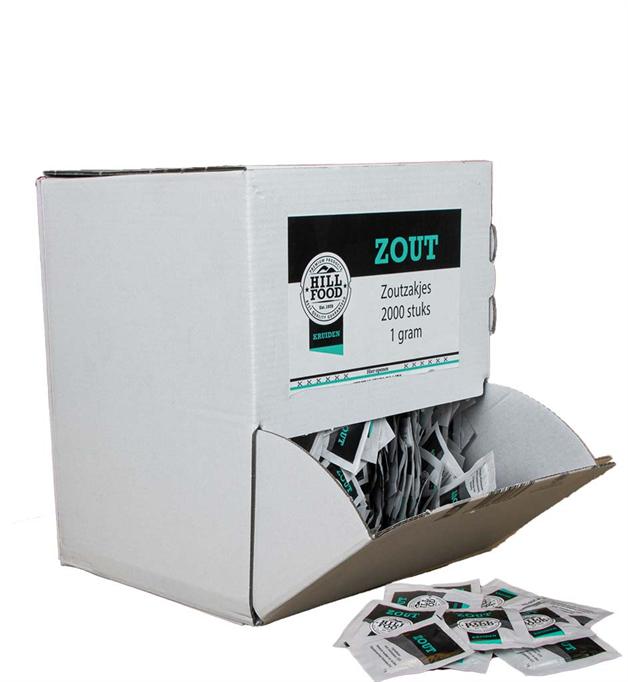 Hillfood Zoutzakjes 1g Hillfood Zoutzakjes 1g